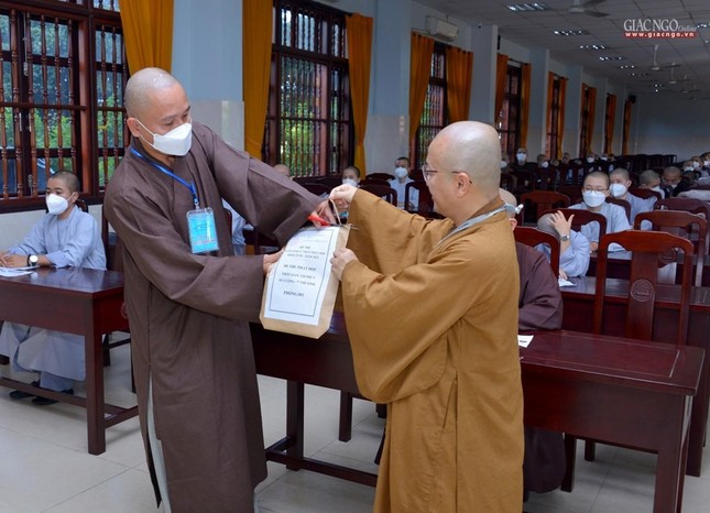 263 Tăng Ni dự thi tuyển vào khóa XVII Học viện Phật giáo VN tại TP.HCM  ảnh 10