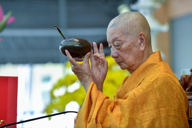 Trường hạ Học viện Phật giáo VN tại TP.HCM tổ chức lễ tác pháp Tự tứ, Vu lan  ảnh 7