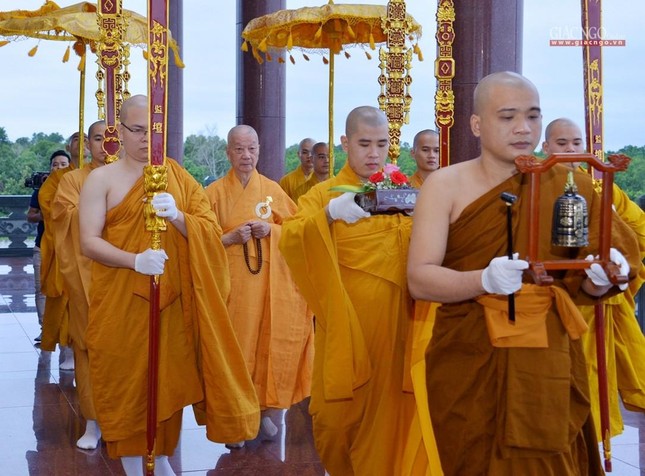 Trường hạ Học viện Phật giáo VN tại TP.HCM tổ chức lễ tác pháp Tự tứ, Vu lan  ảnh 1