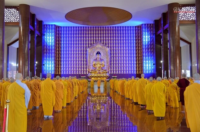 Trường hạ Học viện Phật giáo VN tại TP.HCM tổ chức lễ tác pháp Tự tứ, Vu lan  ảnh 2
