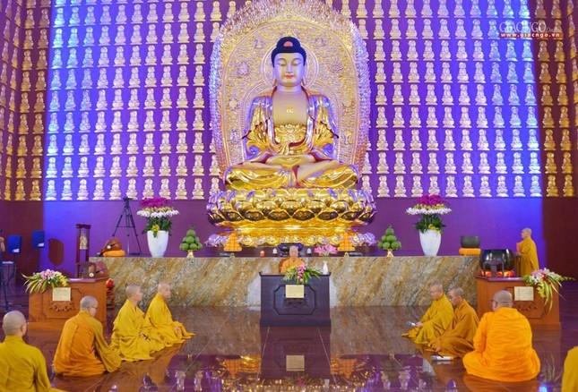 Trường hạ Học viện Phật giáo VN tại TP.HCM tổ chức lễ tác pháp Tự tứ, Vu lan  ảnh 14