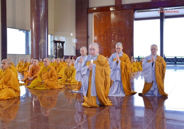 Trường hạ Học viện Phật giáo VN tại TP.HCM tổ chức lễ tác pháp Tự tứ, Vu lan  ảnh 3