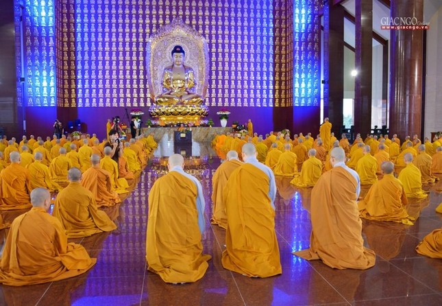 Trường hạ Học viện Phật giáo VN tại TP.HCM tổ chức lễ tác pháp Tự tứ, Vu lan  ảnh 15