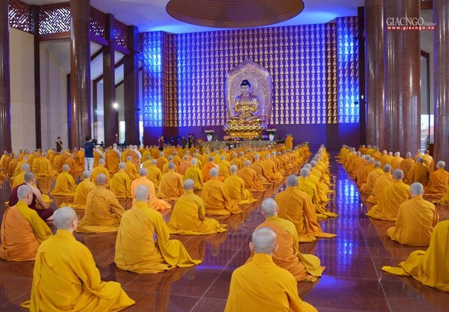 Trường hạ Học viện Phật giáo VN tại TP.HCM tổ chức lễ tác pháp Tự tứ, Vu lan  ảnh 13