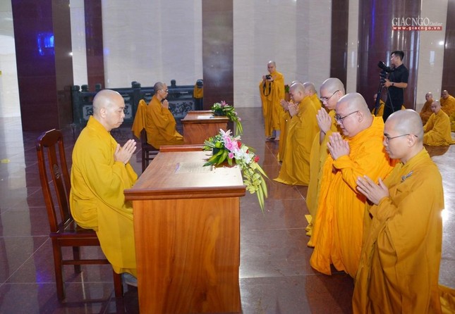 Trường hạ Học viện Phật giáo VN tại TP.HCM tổ chức lễ tác pháp Tự tứ, Vu lan  ảnh 17