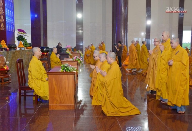 Trường hạ Học viện Phật giáo VN tại TP.HCM tổ chức lễ tác pháp Tự tứ, Vu lan  ảnh 19