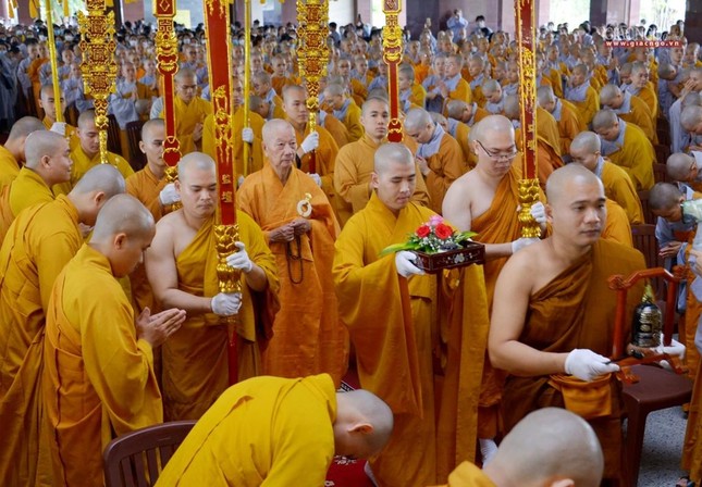 Trường hạ Học viện Phật giáo VN tại TP.HCM tổ chức lễ tác pháp Tự tứ, Vu lan  ảnh 23