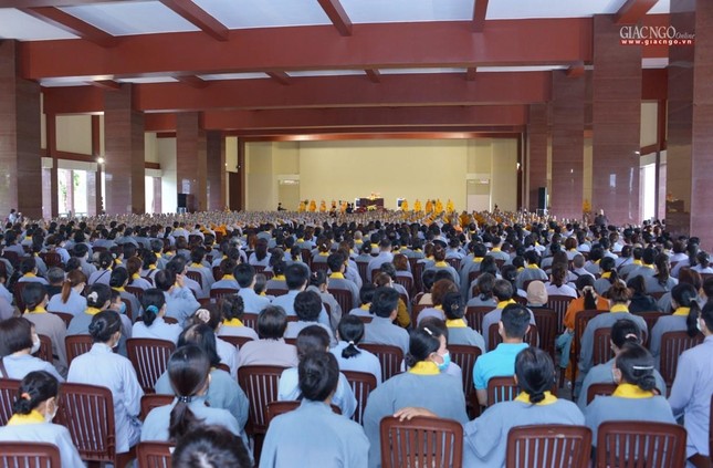 Trường hạ Học viện Phật giáo VN tại TP.HCM tổ chức lễ tác pháp Tự tứ, Vu lan  ảnh 6