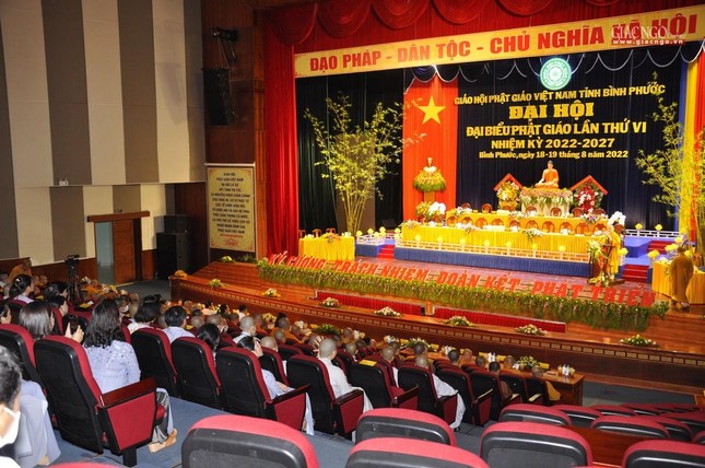 Bình Phước: Phiên trù bị Đại hội đại biểu Phật giáo tỉnh lần thứ VI, nhiệm kỳ 2022-2027 ảnh 13