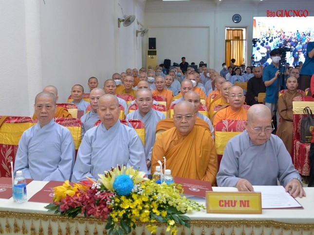 Viện Nghiên cứu Phật học Việt Nam tổng kết công tác Phật sự nhiệm kỳ VIII (2017-2022) ảnh 4