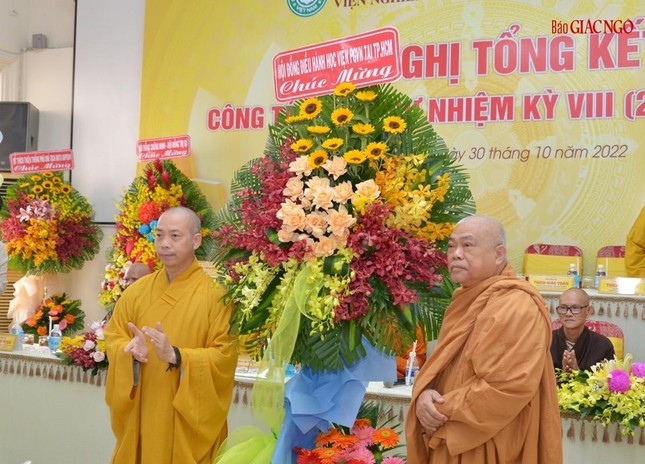 Viện Nghiên cứu Phật học Việt Nam tổng kết công tác Phật sự nhiệm kỳ VIII (2017-2022) ảnh 14