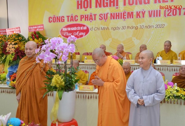 Viện Nghiên cứu Phật học Việt Nam tổng kết công tác Phật sự nhiệm kỳ VIII (2017-2022) ảnh 17