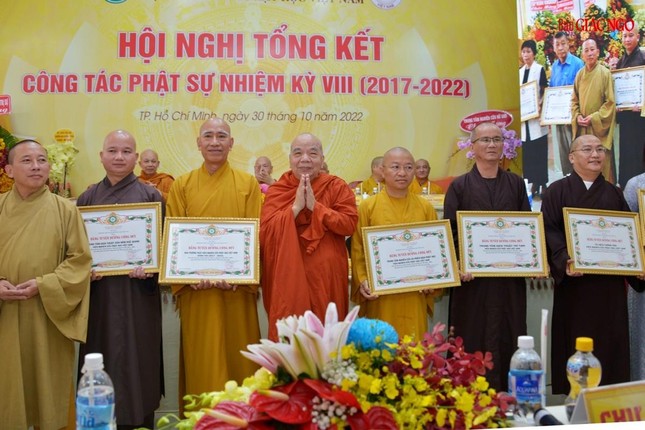 Viện Nghiên cứu Phật học Việt Nam tổng kết công tác Phật sự nhiệm kỳ VIII (2017-2022) ảnh 24