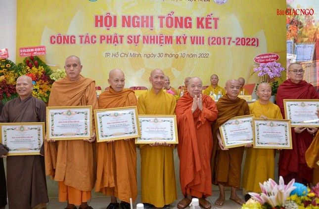 Viện Nghiên cứu Phật học Việt Nam tổng kết công tác Phật sự nhiệm kỳ VIII (2017-2022) ảnh 5