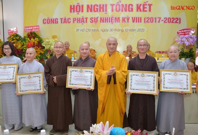 Viện Nghiên cứu Phật học Việt Nam tổng kết công tác Phật sự nhiệm kỳ VIII (2017-2022) ảnh 6