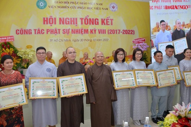 Viện Nghiên cứu Phật học Việt Nam tổng kết công tác Phật sự nhiệm kỳ VIII (2017-2022) ảnh 29