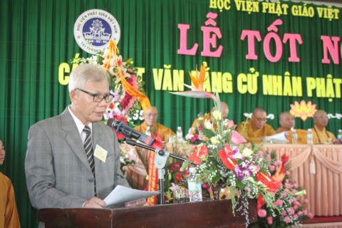 Lễ tốt nghiệp khóa III Học viện Phật giáo Việt Nam tại Huế ảnh 28