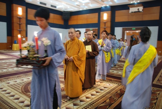 Hà Nội: Gần 500 thanh niên Phật tử tham dự Khóa tu "Một ngày an lạc" ảnh 37