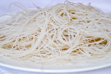 Bún gạo xào chay ảnh 4