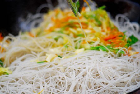 Bún gạo xào chay ảnh 8