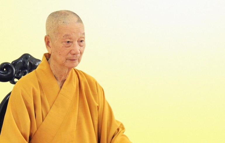 Trưởng lão Hòa thượng Thích Trí Quảng - Ảnh: Quảng Điền