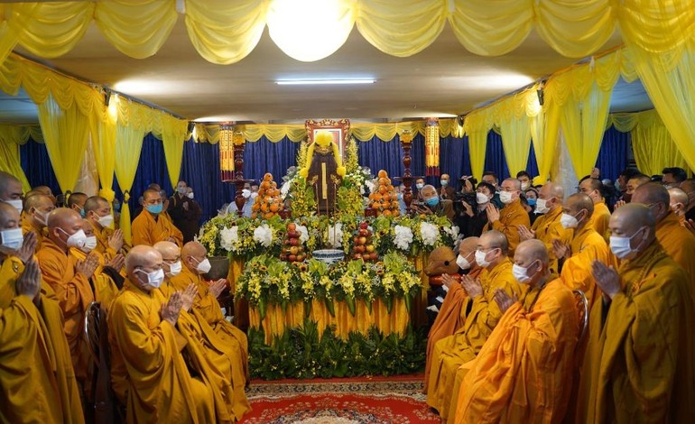Tang lễ Đại lão Hòa thượng Thích Phổ Tuệ tổ chức tại Tổ đình Viên Minh, trú xứ gắn bó với cả đời tu hành gần 100 năm của ngài
