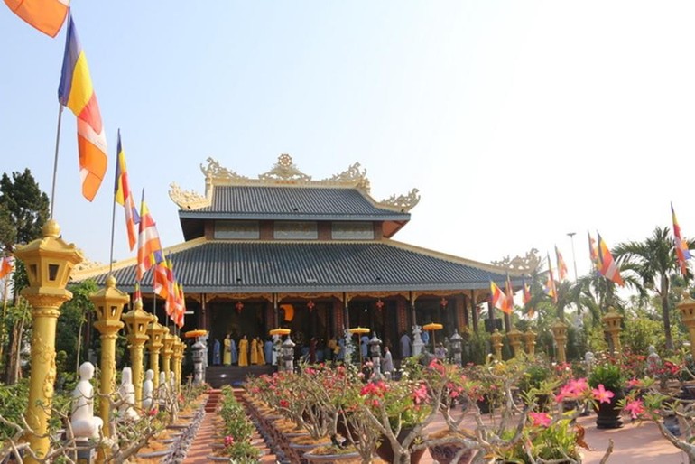 Chánh điện chùa Từ Lâm - Ảnh: Phật giáo Huế