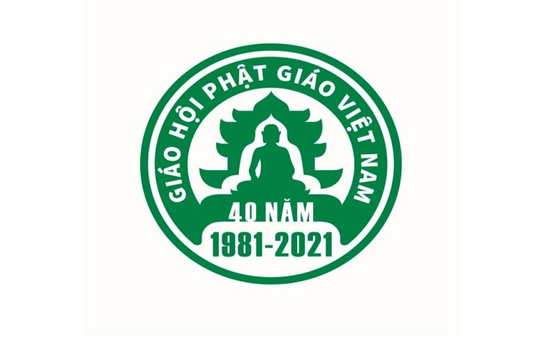 Logo đạt giải nhất, được chọn làm biểu tượng chính thức cho Đại lễ Kỷ niệm 40 năm thành lập GHPGVN