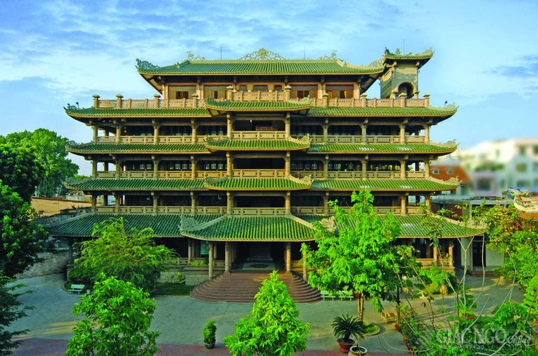 Cơ sở 1 Học viện Phật giáo VN tại TP.HCM - Ảnh: Võ Văn Tường