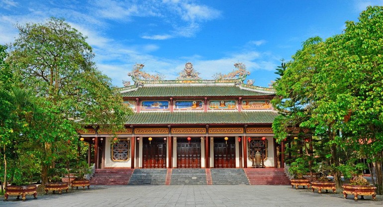 Tổ đình Sắc tứ Tịnh Quang, nơi sẽ diễn ra Đại hội đại biểu Phật giáo tỉnh Quảng Trị lần thứ VII