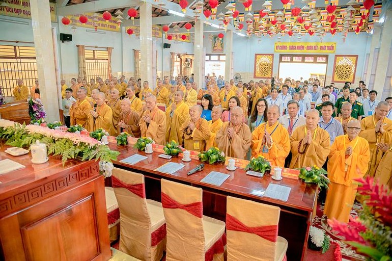 Đại hội đại biểu Phật giáo huyện Đức Hòa lần thứ X, tại chùa Linh Nguyên