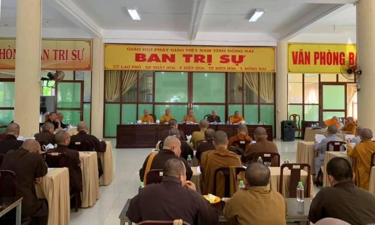 Ban Trị sự Phật giáo tỉnh Đồng Nai triển khai công tác tổ chức Đại lễ Phật đản, An cư kiết hạ Phật lịch 2565