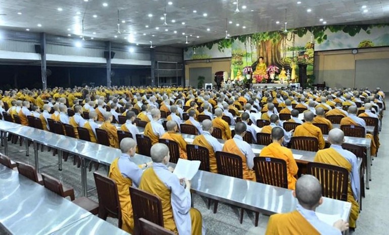  Học viện Phật giáo Việt Nam tại TP.HCM tổ chức lễ tưởng niệm Đại lão Hòa thượng Thích Thiện Duyên