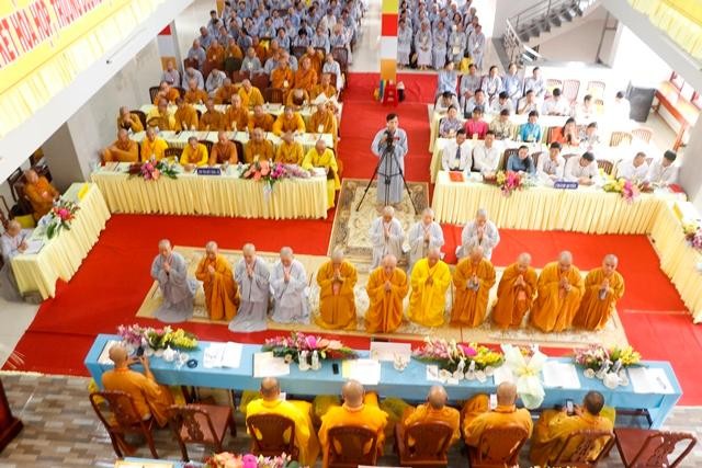 Đại hội đại biểu Phật giáo TP.Bến Tre lần thứ VII (2021-2026) diễn ra thành công