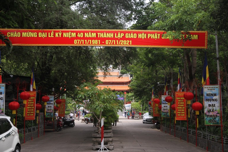 Phật giáo tỉnh Khánh Hòa chào mừng Kỷ niệm 40 năm thành lập GHPGVN