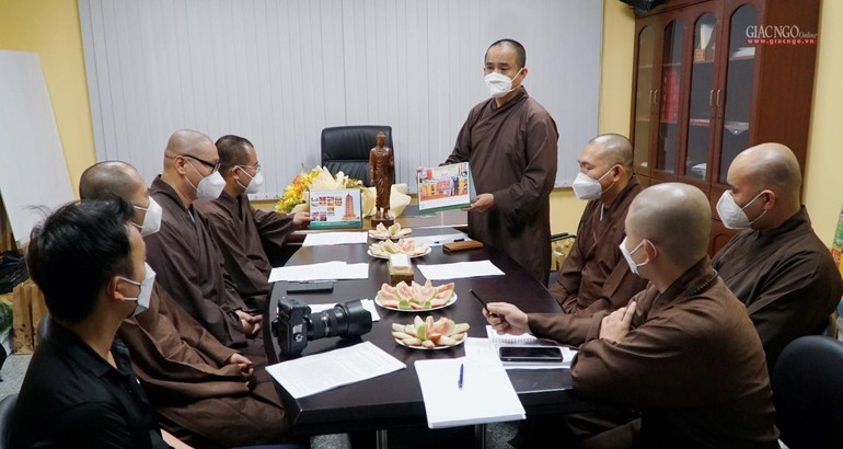 Ban Thông tin - Truyền thông tổng kết hoạt động Phật sự năm 2021