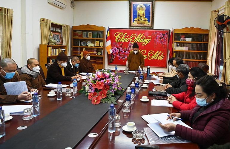 Hội nghị triển khai công tác tổ chức Đại hội đại biểu Phật giáo tỉnh lần thứ III, nhiệm kỳ 2022-2027