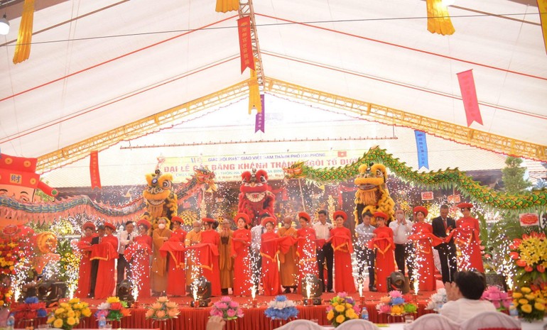 Lễ khánh thành Tổ đường chùa Ngọc Quang