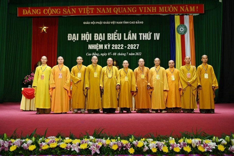 Ban Tổ chức Đại hội đại biểu Phật giáo tỉnh Cao Bằng