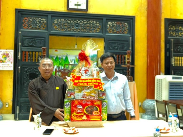 Đồng Nai: Ban Tôn giáo tỉnh thăm trường hạ Ban Trị sự Phật giáo huyện Vĩnh Cửu