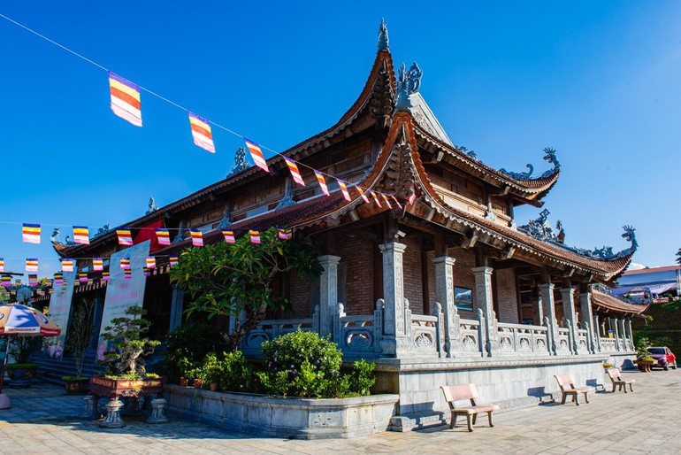 Chùa Linh Sơn, ngôi chùa đầu tiên được kiến tạo tại tỉnh Lai Châu, sau 3 năm xây dựng