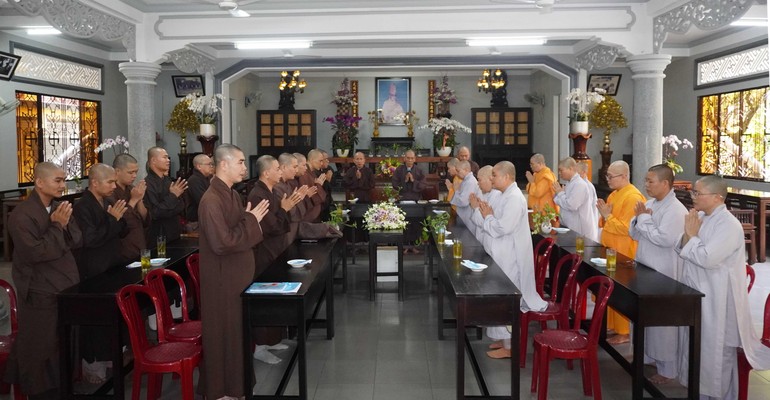 Ban Trị sự Phật giáo quận Gò Vấp nhiệm kỳ 2021-2026 họp triển khai Phật sự tại chùa Huỳnh Kim