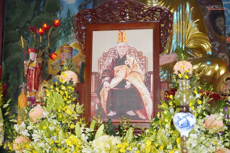 Tưởng niệm Hòa thượng Thích Quảng Tường, nguyên Chánh đại diện Phật giáo huyện Củ Chi tại chùa Hoằng Linh
