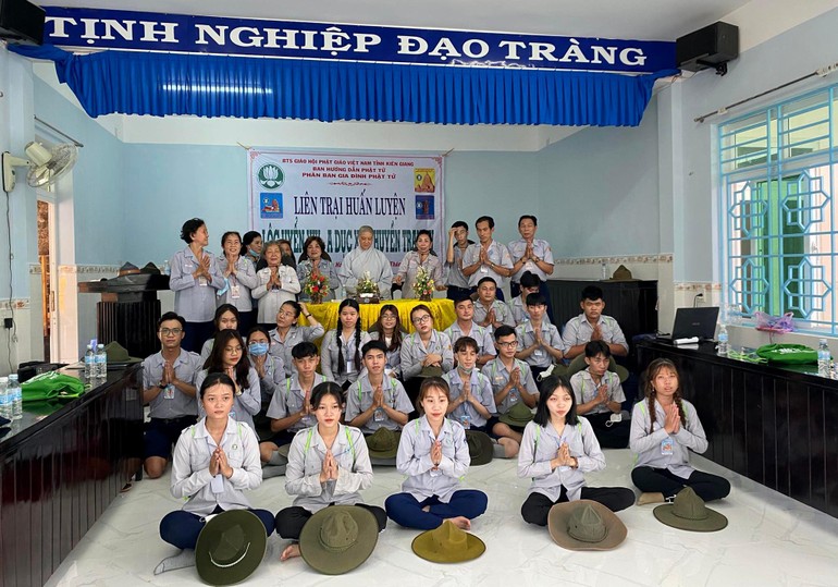 Gia đình Phật tử tỉnh Kiên Giang tổ chức trại huấn luyện huynh trưởng giai đoạn 1