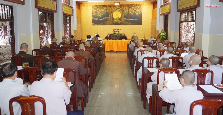 Phật giáo quận 12 họp triển khai kế hoạch Phật đản và An cư kiết hạ Phật lịch 2566
