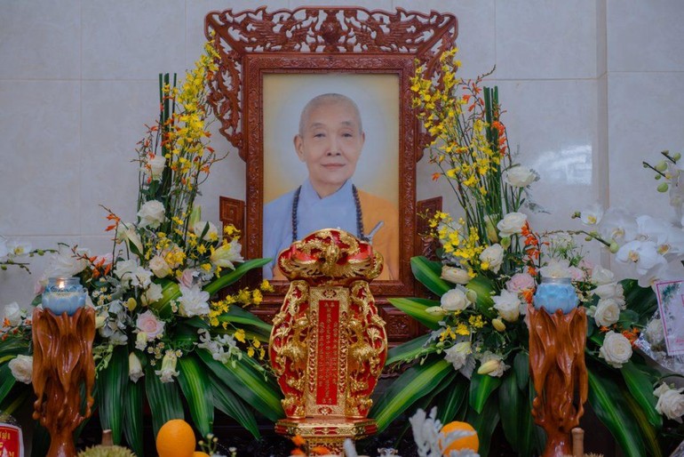 Lễ Tiểu tường Ni trưởng Thích nữ Như Thông, Nguyên Trưởng Phân ban Ni giới GHPGVN quận 3, TP.HCM 