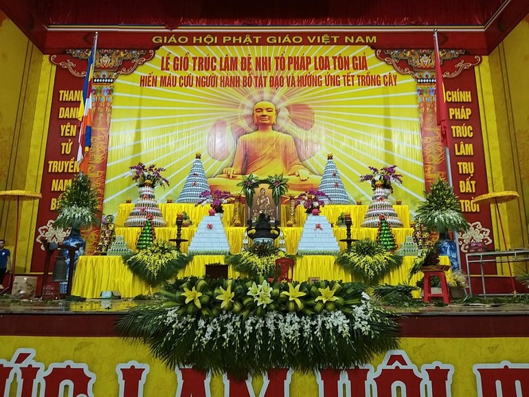 Quảng Ninh: Lễ giỗ Trúc Lâm Đệ Nhị Tổ Pháp Loa