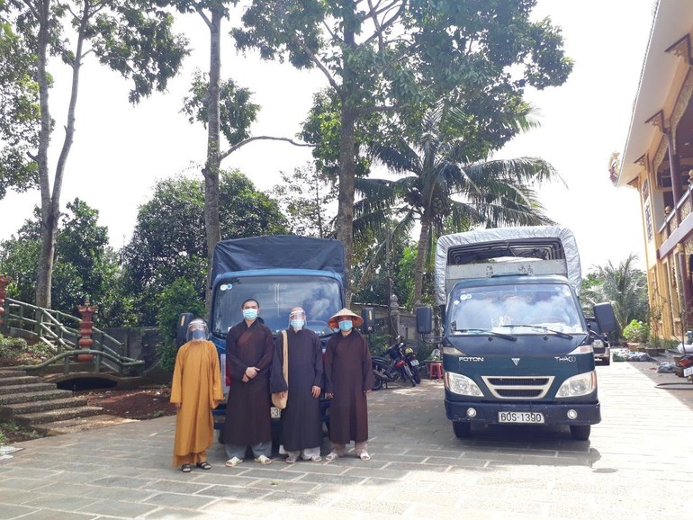 Chuyến từ thiện thứ 12 của Ban Trị sự Phật giáo huyện Xuân Lộc