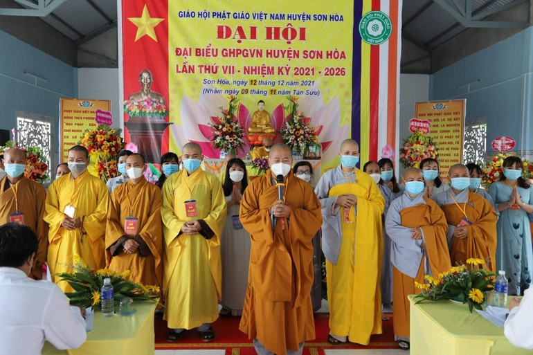 Phú Yên: Đại đức Thích Nguyên Tân tiếp tục làm Trưởng ban Trị sự Phật giáo huyện Sơn Hòa