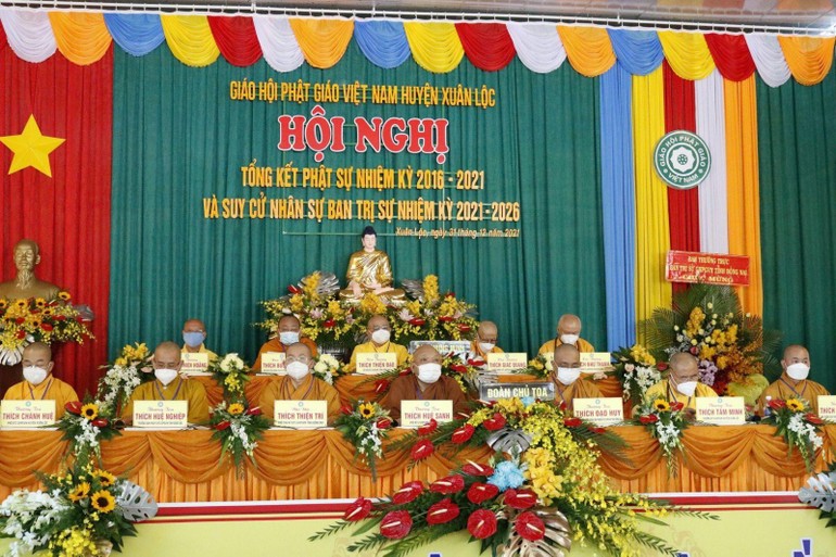 Đồng Nai: Hội nghị tổng kết Phật sự, suy cử tân Ban Trị sự GHPGVN huyện Xuân Lộc (2021-2026)